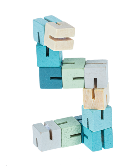 Ganz Wooden Bendy Block Fidget