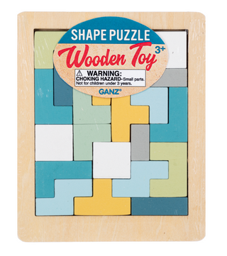 Wood Puzzle Shapes