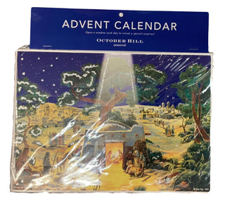 1887 Advent Calendar - Nativity Scene