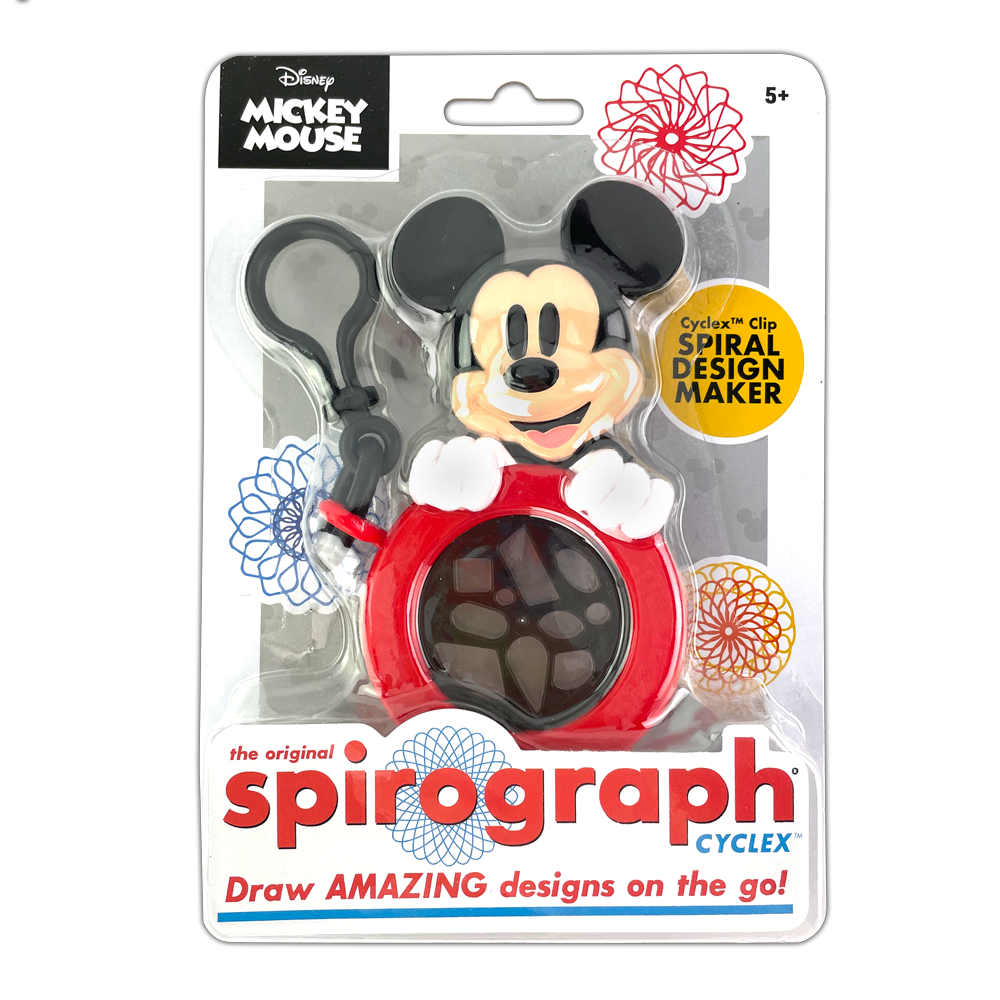 Mickey Spirograph Clip