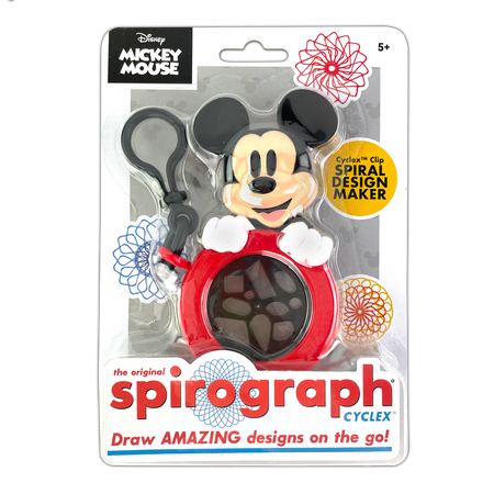 Mickey Spirograph Clip