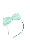 Bow Headband with Pearls