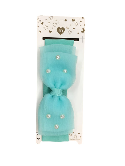 Pearl Bow Headwrap
