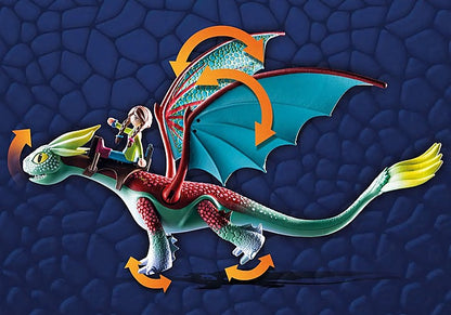 Playmobil #71083 Dragons Nine Realms: Feathers & Alex