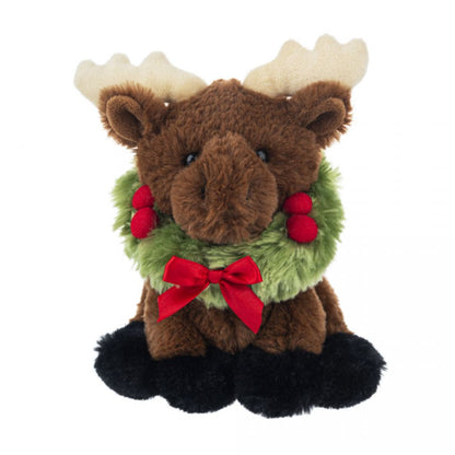 6” Yuletide Wreath Plush Animals