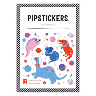 Dinosaur Through Space Stickers | Pipstickers