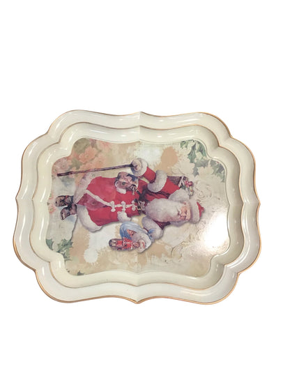 180 D Santa Platter