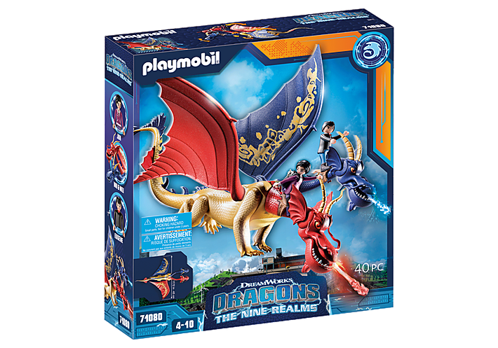 Playmobil Dragons #71080: The Nine Realms - Wu & Wei with Jun
