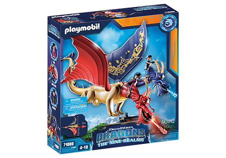 Playmobil Dragons #71080: The Nine Realms - Wu & Wei with Jun