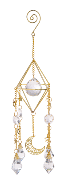 Angular Moon Suncatcher