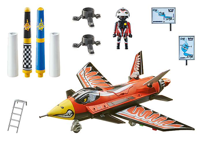Playmobil Air Stunt Show Eagle Jet 70832