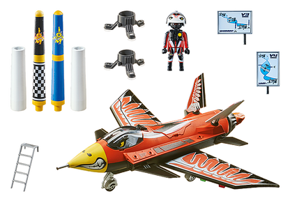 Playmobil Air Stunt Show Eagle Jet 70832