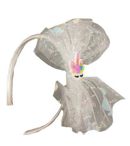 Unicorn Bow Headband