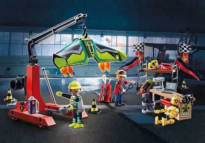 Playmobil Air Stunt Show Service Station 70834
