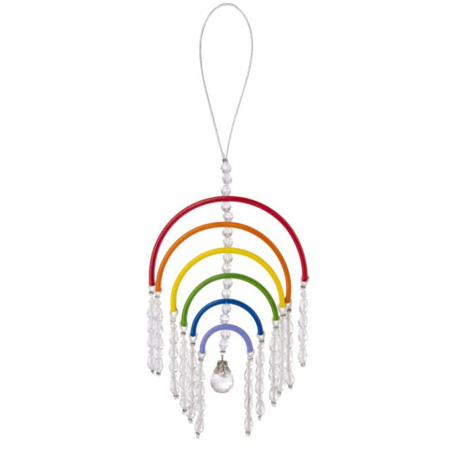 Rainbow Wishes Ornament / Suncatcher