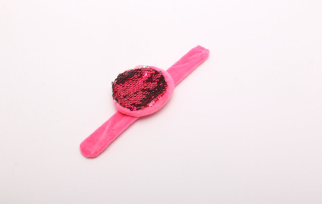 Sequined Pocket Snap Bracelet