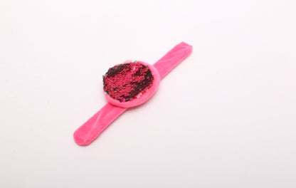 Sequined Pocket Snap Bracelet