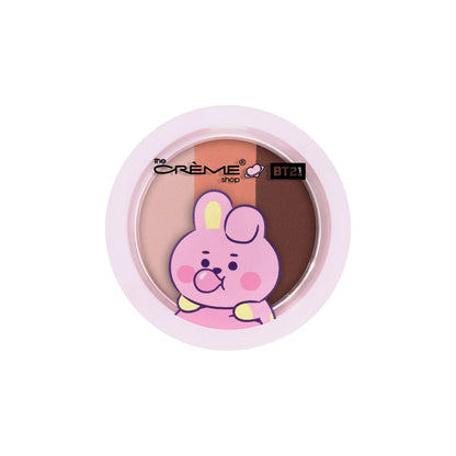 COOKY Bubblegum Pop Velvety Matte Eyeshadow Trio