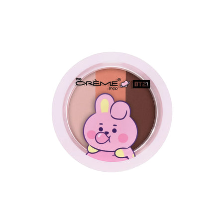 COOKY Bubblegum Pop Velvety Matte Eyeshadow Trio
