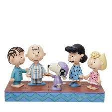 Jim Shore Peanuts PJ Party Figurine