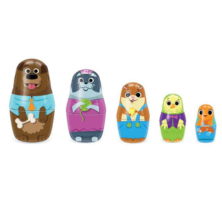 Lil’ Classic Family Pets - Tin Nesting Dolls