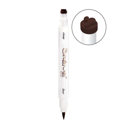 Disney Mickey-Shaped Dual-Sided Eyeliner - Brown