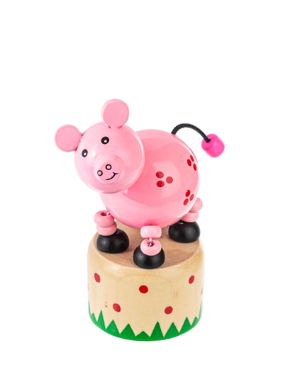 Wood Push Puppet