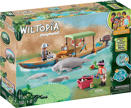 Playmobil Wiltopia - Boat Trip to the Manatee 71010