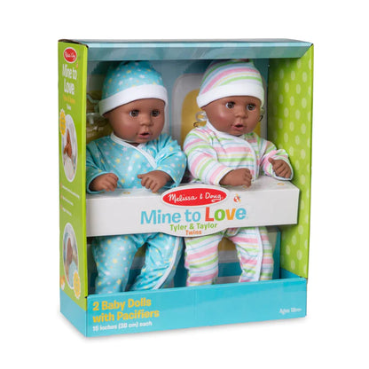 Tyler and Taylor Twin Baby Dolls