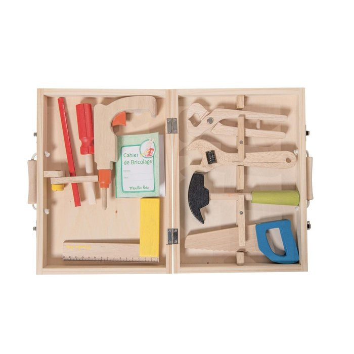 Moulin Roty Wooden Tool Box Suitcase
