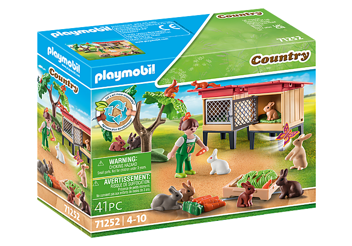 Playmobil Country Rabbit Hutch | 71252
