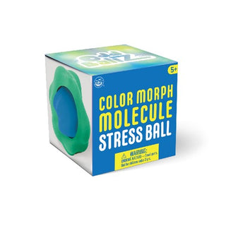 Color Morph Molecule Stress Ball