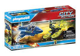 Playmobil #70780 Police Jet With Drone