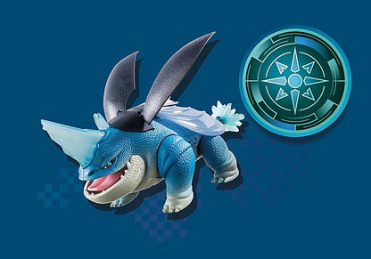 Playmobil Dragons Nine Realms: Plowhorn & D'Angelo