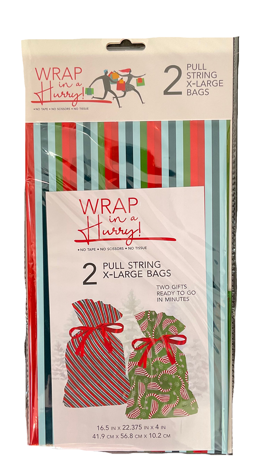 2 Pull String XL Bag