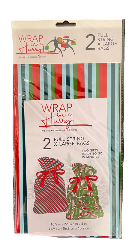 2 Pull String XL Bag