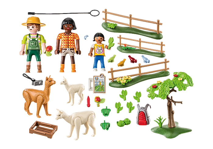Playmobil Alpaca Hike 71251