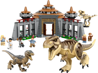 LEGO 76961 Visitor Center: T-rex & Raptor Attack