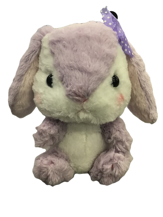 10" Purple Bunny Plush
