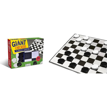 Giant Checkers Classic Game