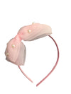 Bow Headband with Pearls