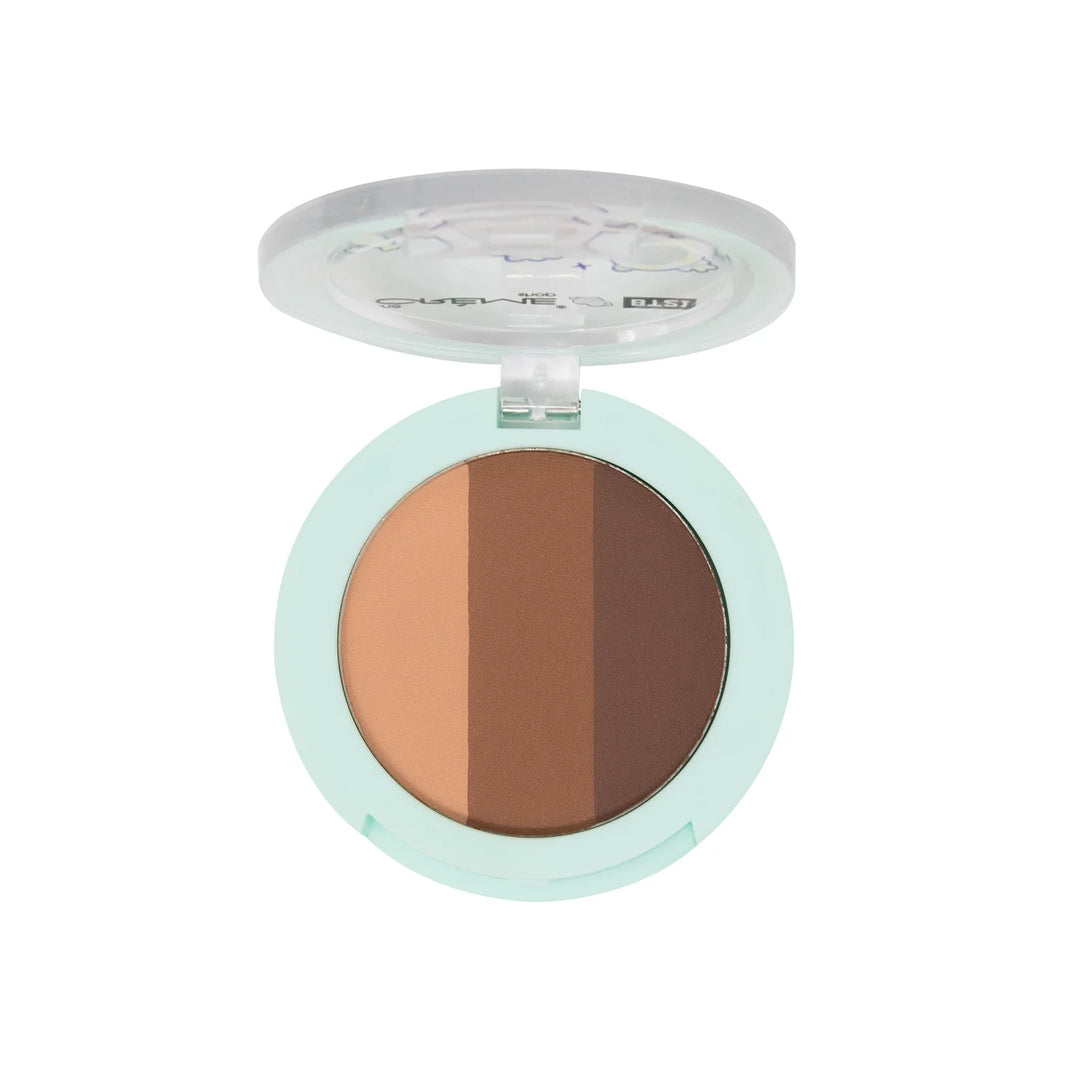SHOOKY Cookies & Crème Velvety Matte Eyeshadow Trio
