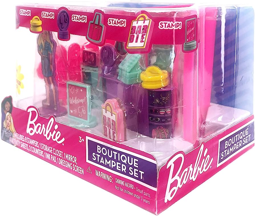 Barbie Boutique Stamper Set McWhiggins Wonder Emporium