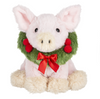 6” Yuletide Wreath Plush Animals