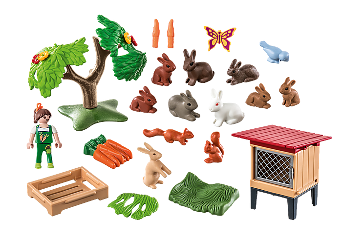 Playmobil Country Rabbit Hutch | 71252