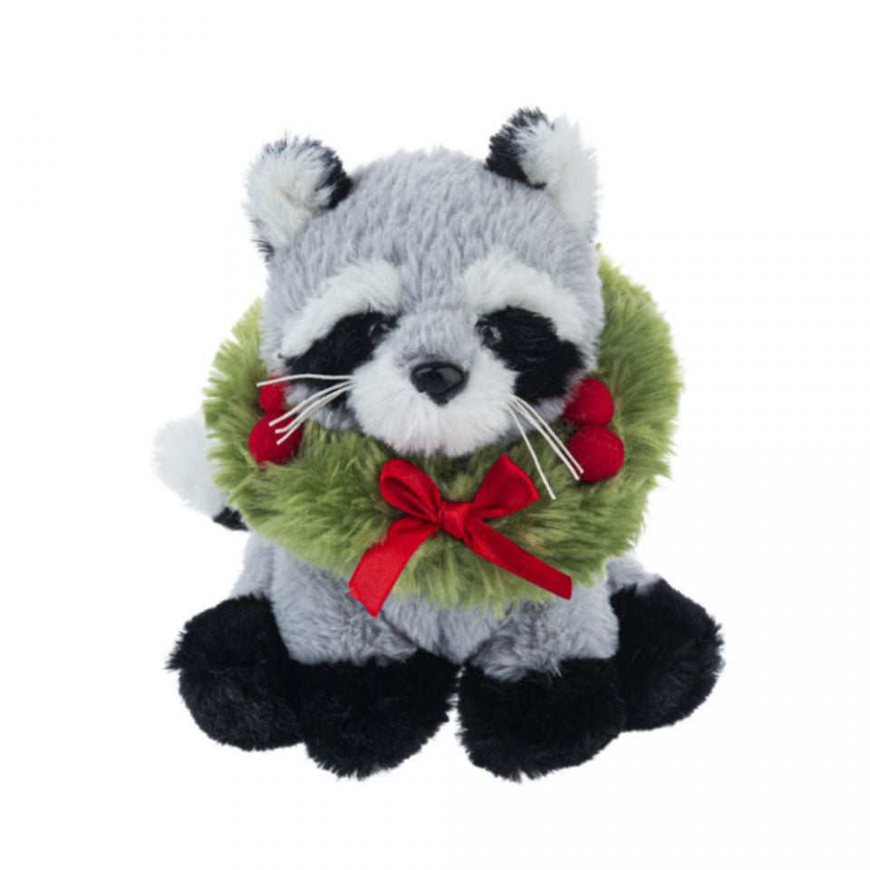 6” Yuletide Wreath Plush Animals