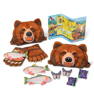 Yellowstone Grizzly Bear Games Play Set