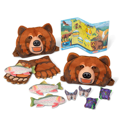 Yellowstone Grizzly Bear Games Play Set