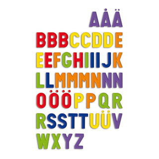 Uppercase Magnetic Letters