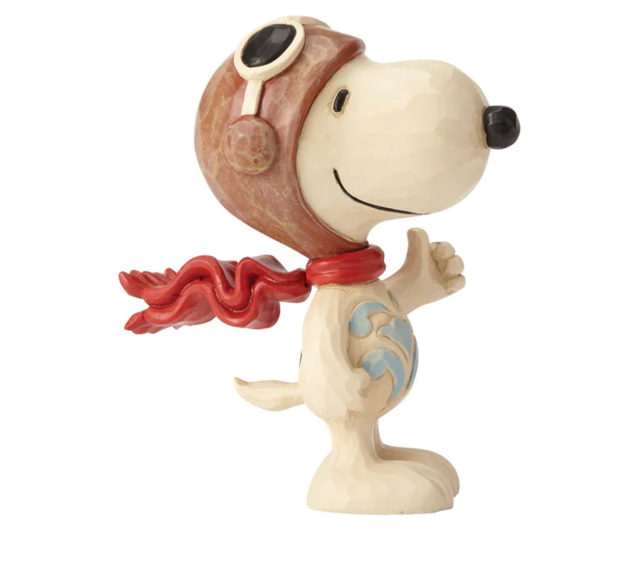 Peanuts by Jim Shore Mini Snoopy Christmas Candy Cane 2.75 Tall